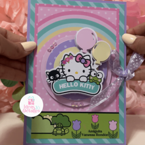 INVITACION HELLO KITTY - .STUDIO Y SVG