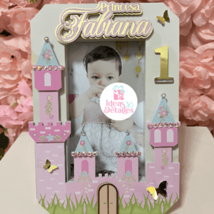 PORTARETRATO CASTILLO DE PRINCESA - .STUDIO Y SVG