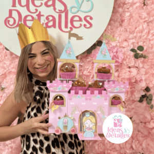 CASTILLO PORTA CUPCAKE. STUDIO Y SVG