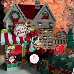 CAJAS REGALO DE NAVIDAD + CASA CALENDARIO DE ADVIENTO DE REGALO- .STUDIO Y SVG