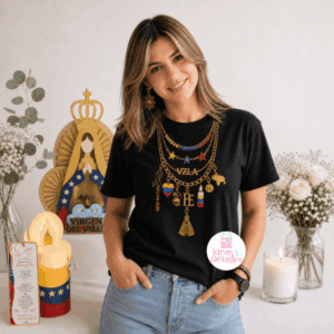 DISEÑOS DE COLLARES VENEZUELA Y MAS PARA ESTAMPAR FRANELAS . - PNG